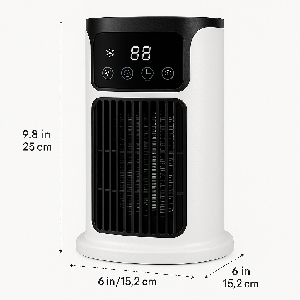 Verdampende Aircooler met 6 Windstanden