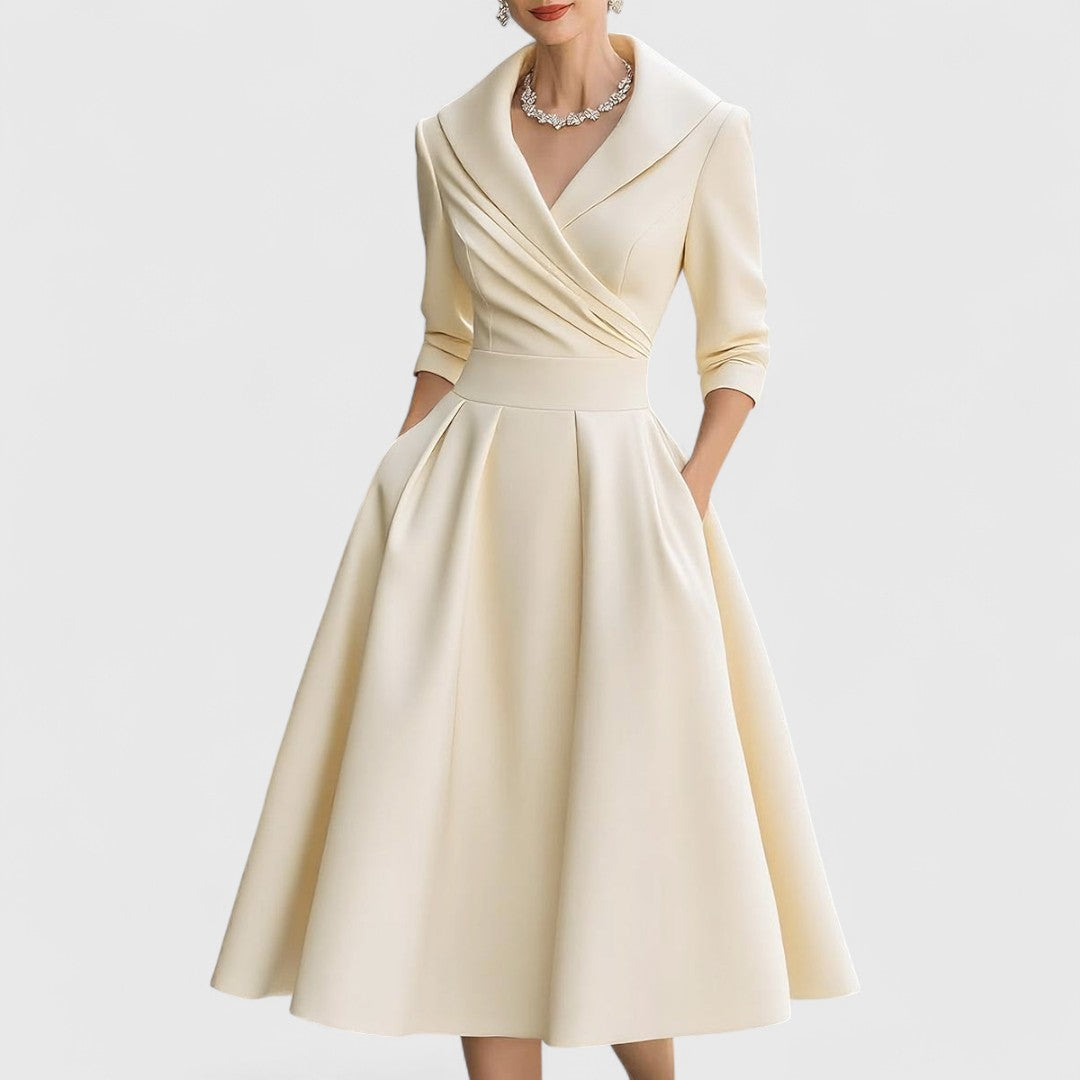 Midi-jurk voor dames | Elegante en tijdloze A-lijn-stijl