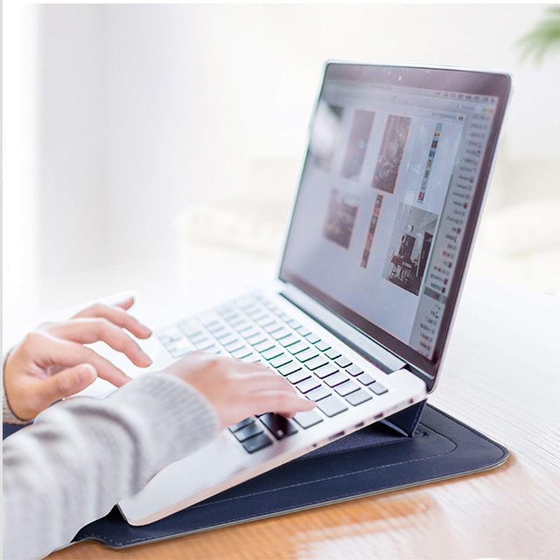ShieldGuard Laptop Sleeve - waterafstotend, Schokbestendig en Multifunctioneel