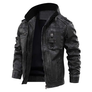 NERO – Vintage Herenjas van leer