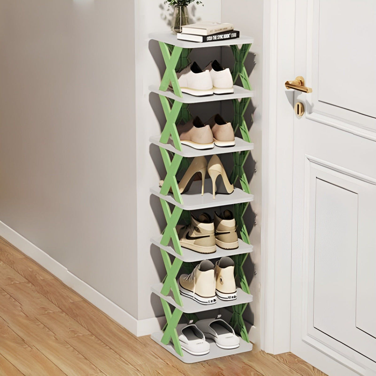Multifunctionele Opvouwbare Schoenenrek - SpaceSaver