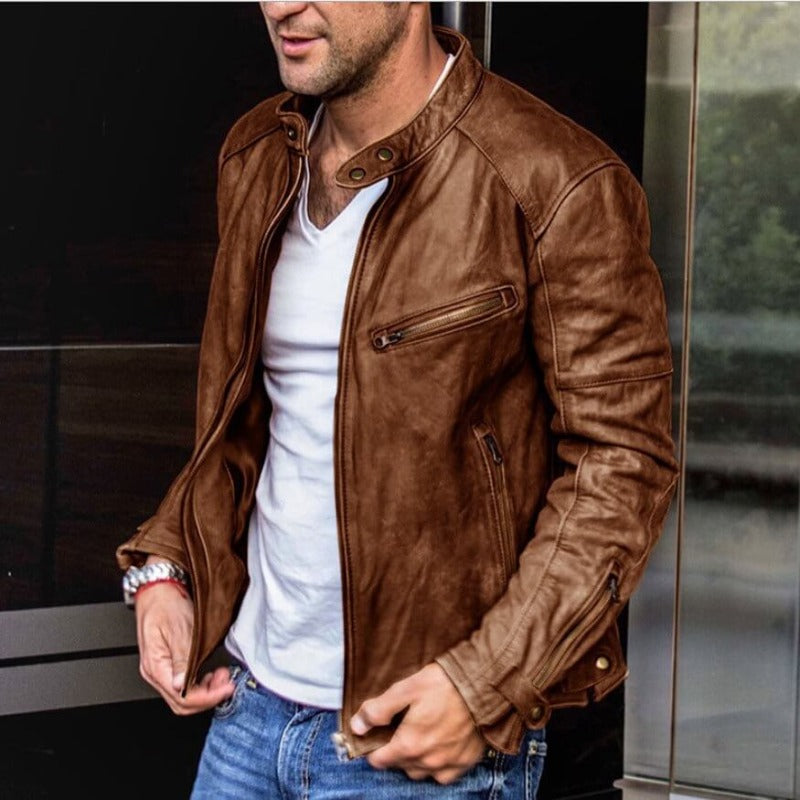 Hoymans UrbanRider – PU Leather Motorcycle Jacket