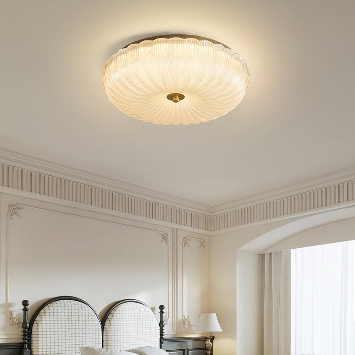 Halo Plafondlamp Golvend Glas
