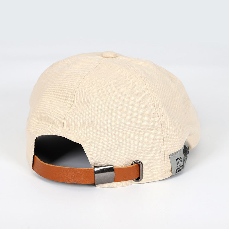 Katoenen Beret in Britse Ivy Stijl