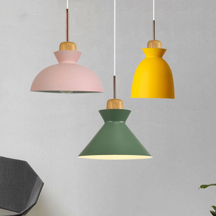 jouwwinkelLite Scandinavische Hanglamp | Design in Metaal | 1-Lichts | Moderne Kleuropties