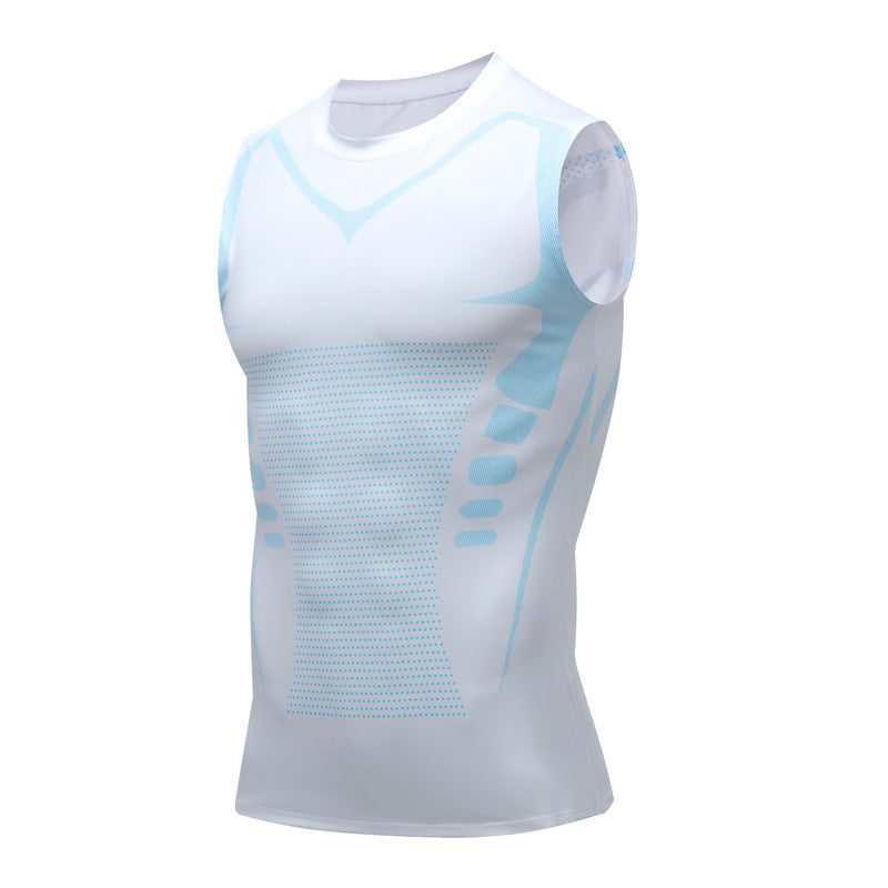 Compressie Sportshirt voor Heren met Slanke Pasvorm