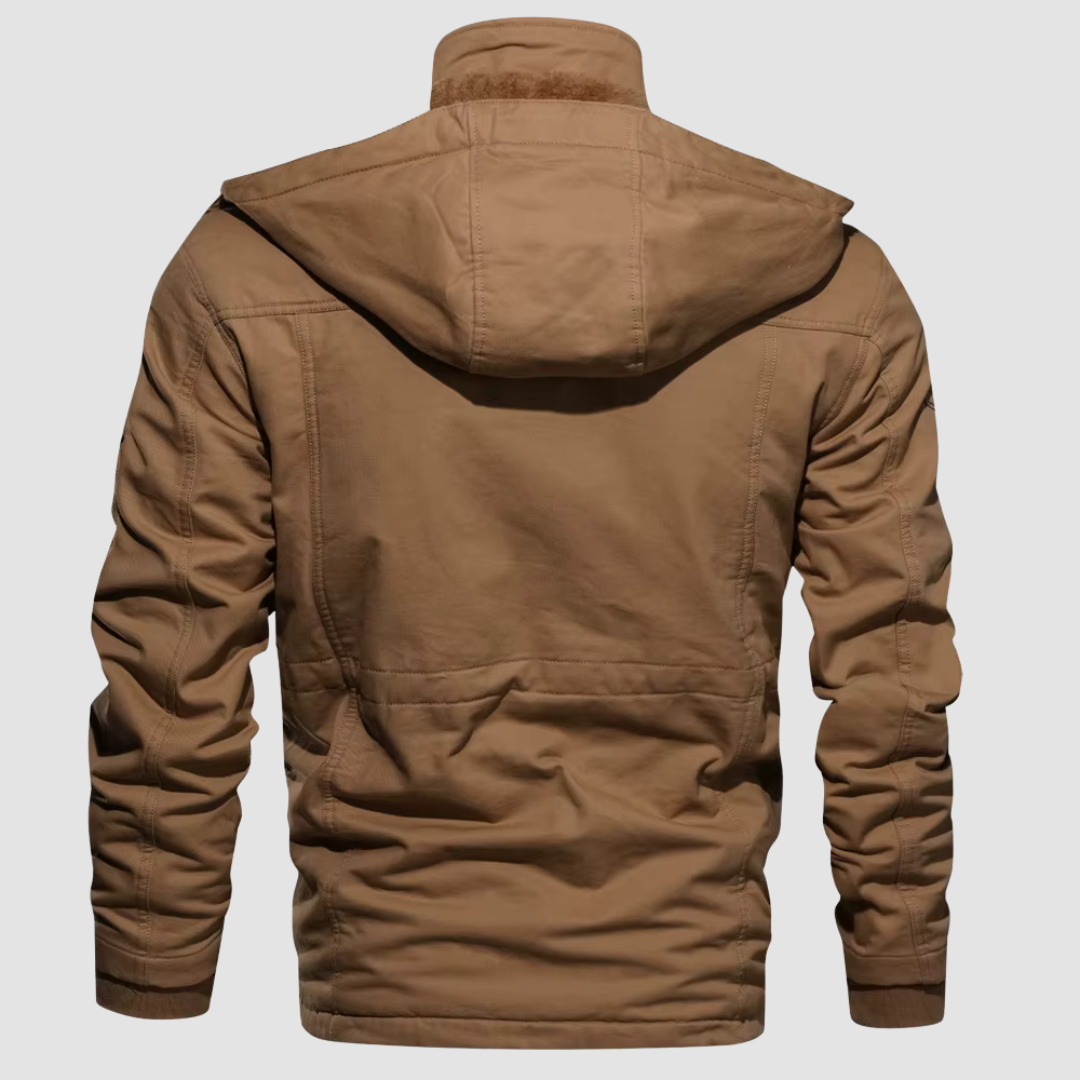 Ferran – warme Herenjas met Capuchon