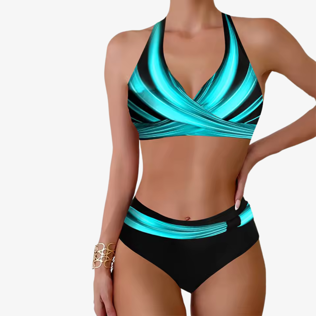 Talia – High Waist Bikini Set Dames