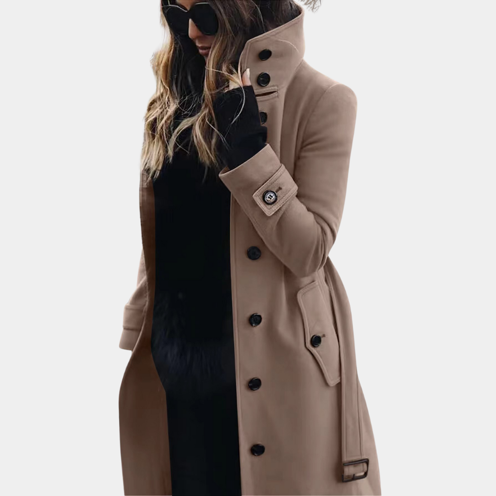 Getailleerde winterjas voor dames
