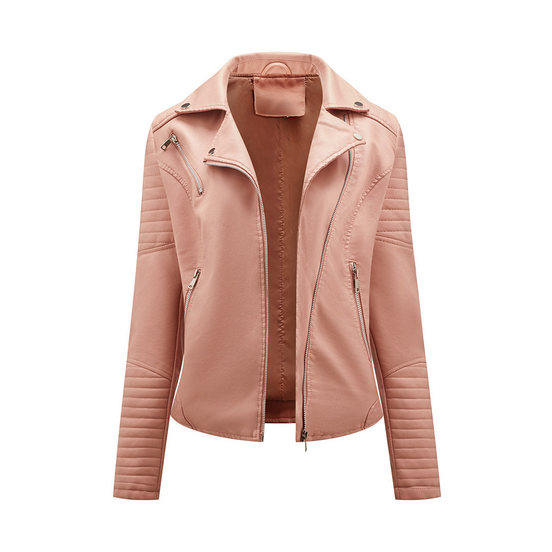 Trendy leren Jas Voor Dames - Jaimy