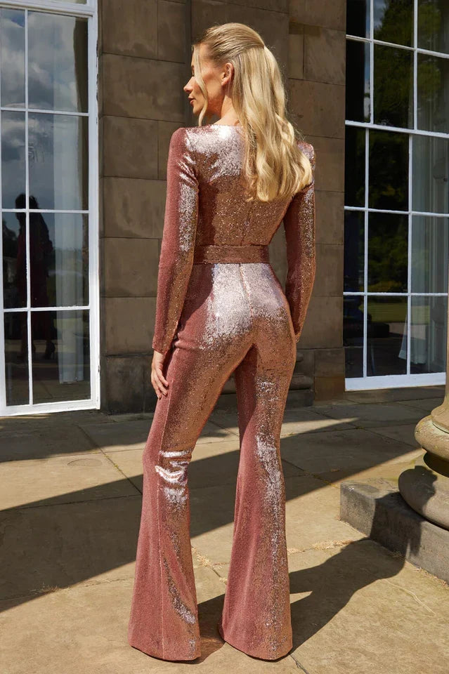 Marissa Pailletten Jumpsuit