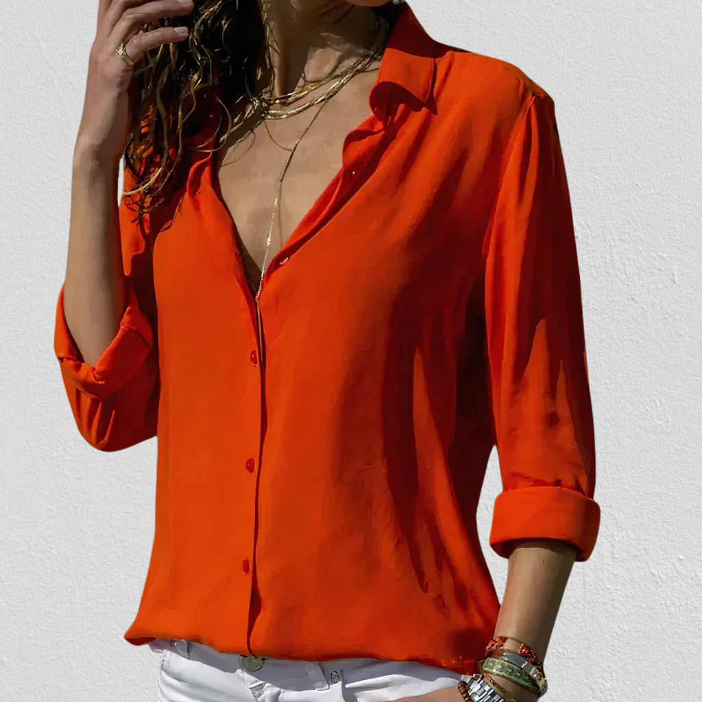 Celeste Chiffonblouse Dames