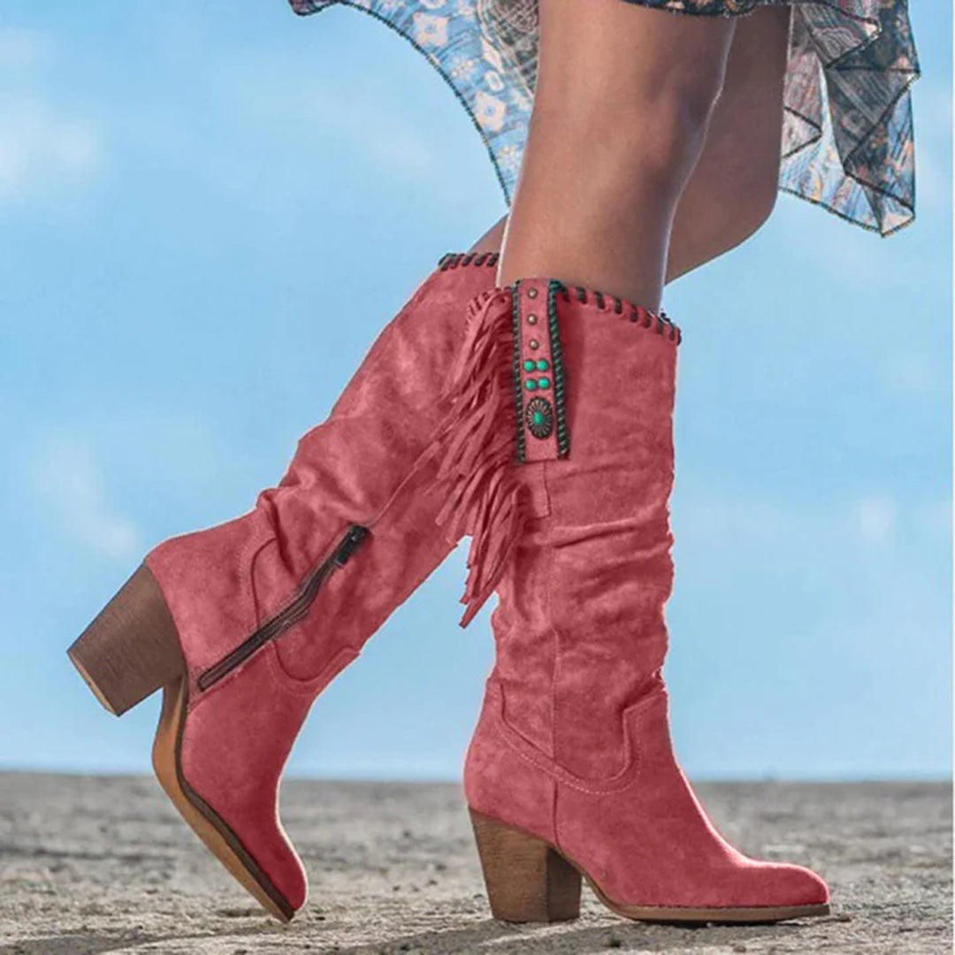 Old West Cowboylaarzen Met Hak - Sandra