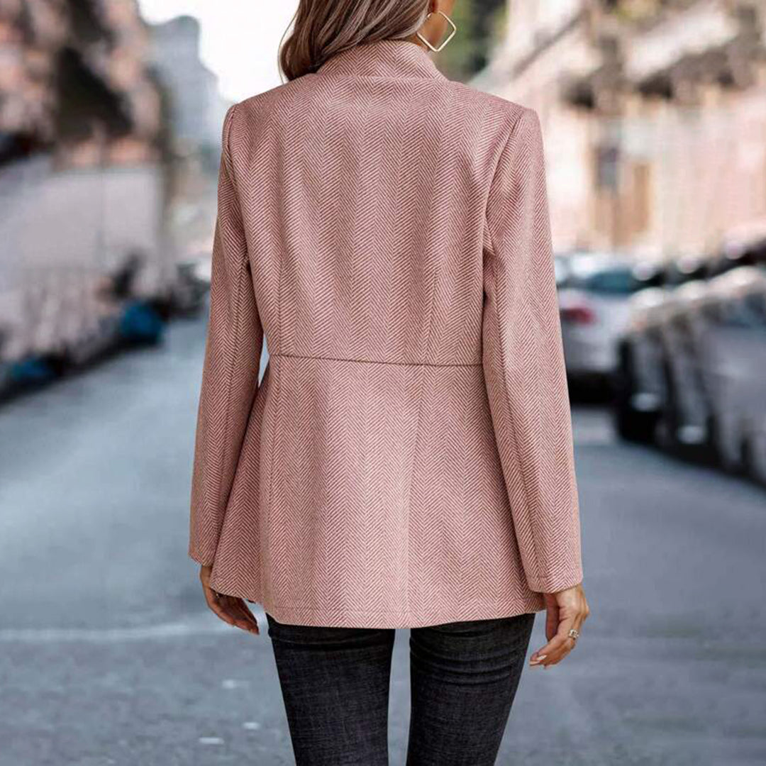Comfortabel Dames Blazer Roze - Amea