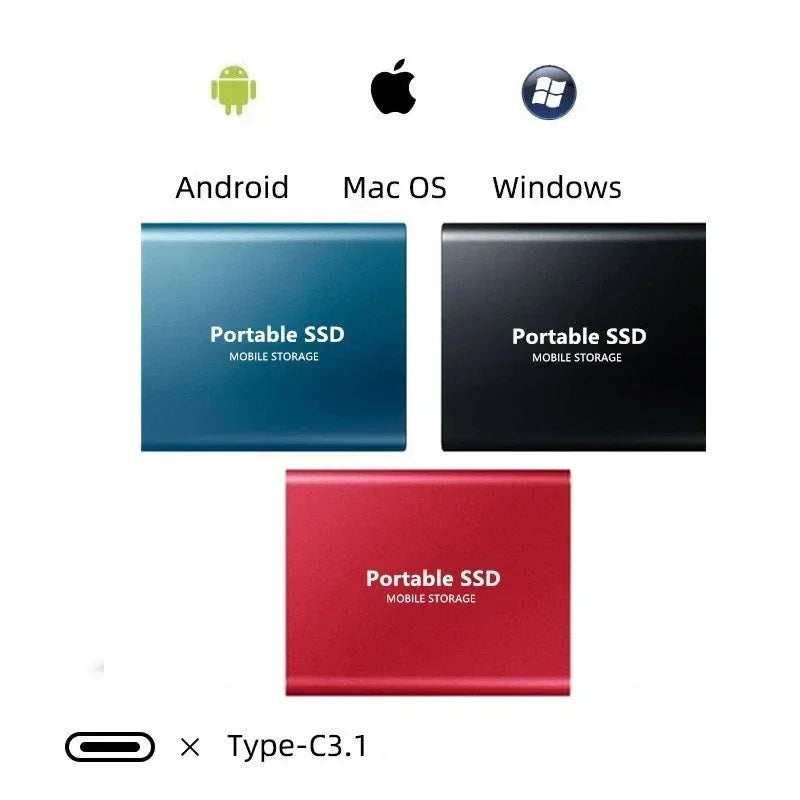 Externe SSD voor laptop en pc