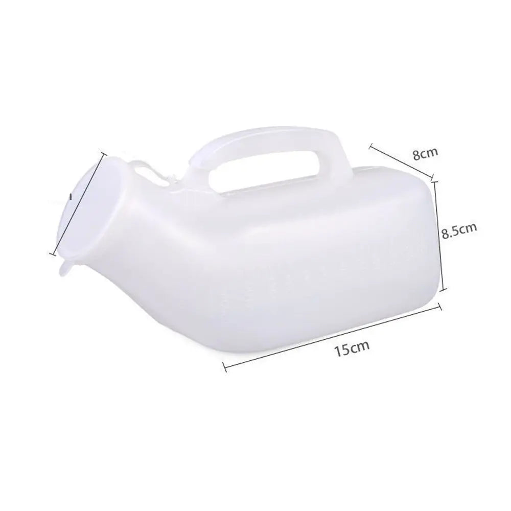 Draagbaar Urinaal 1200ml – Praktisch en Comfortabel voor Reizen, Kamperen en Buitengebruik