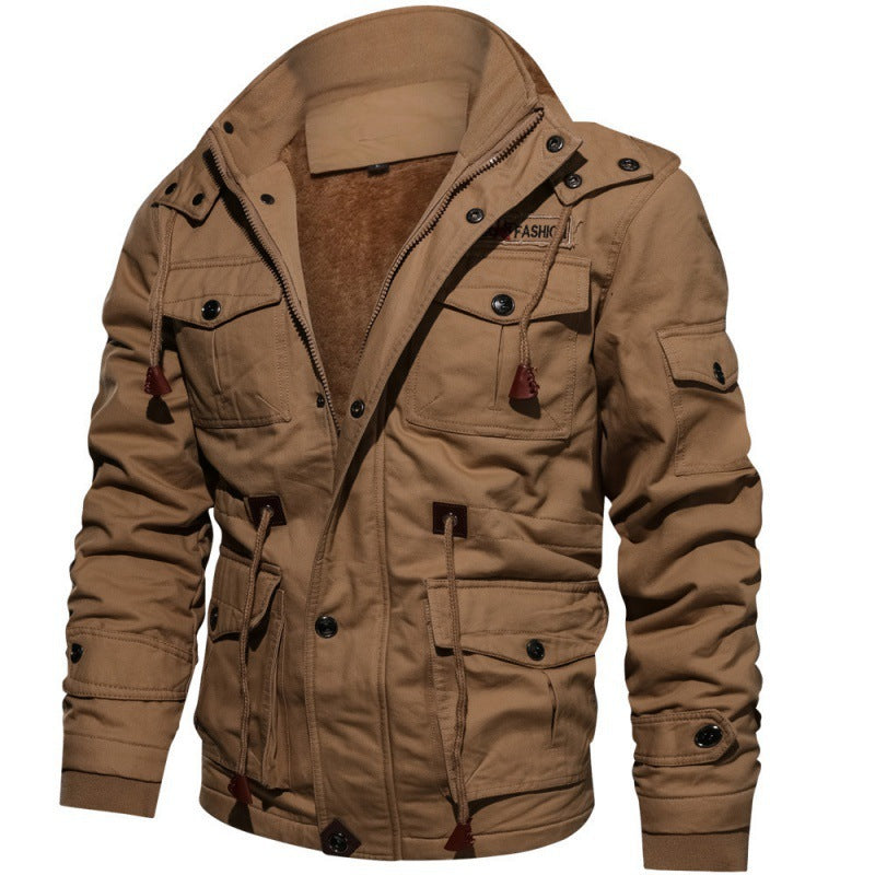 Winterjas met fleecevoering voor heren