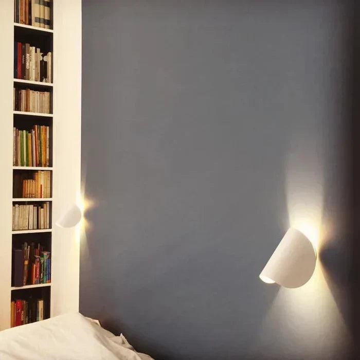 Verstelbare up-down LED-wandlamp – warm sfeerlicht, modern design