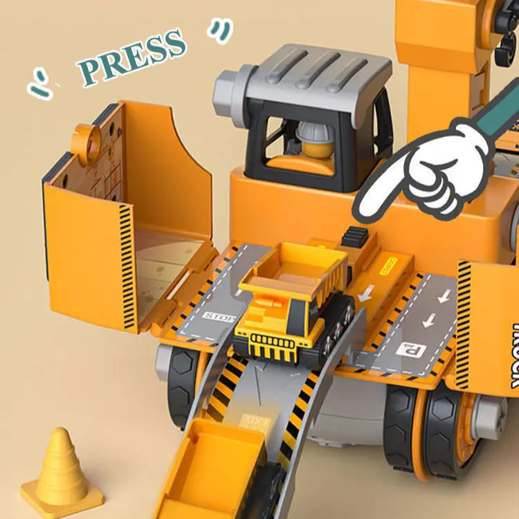 Speelgoedgereedschapsset van kunststof met boormachine