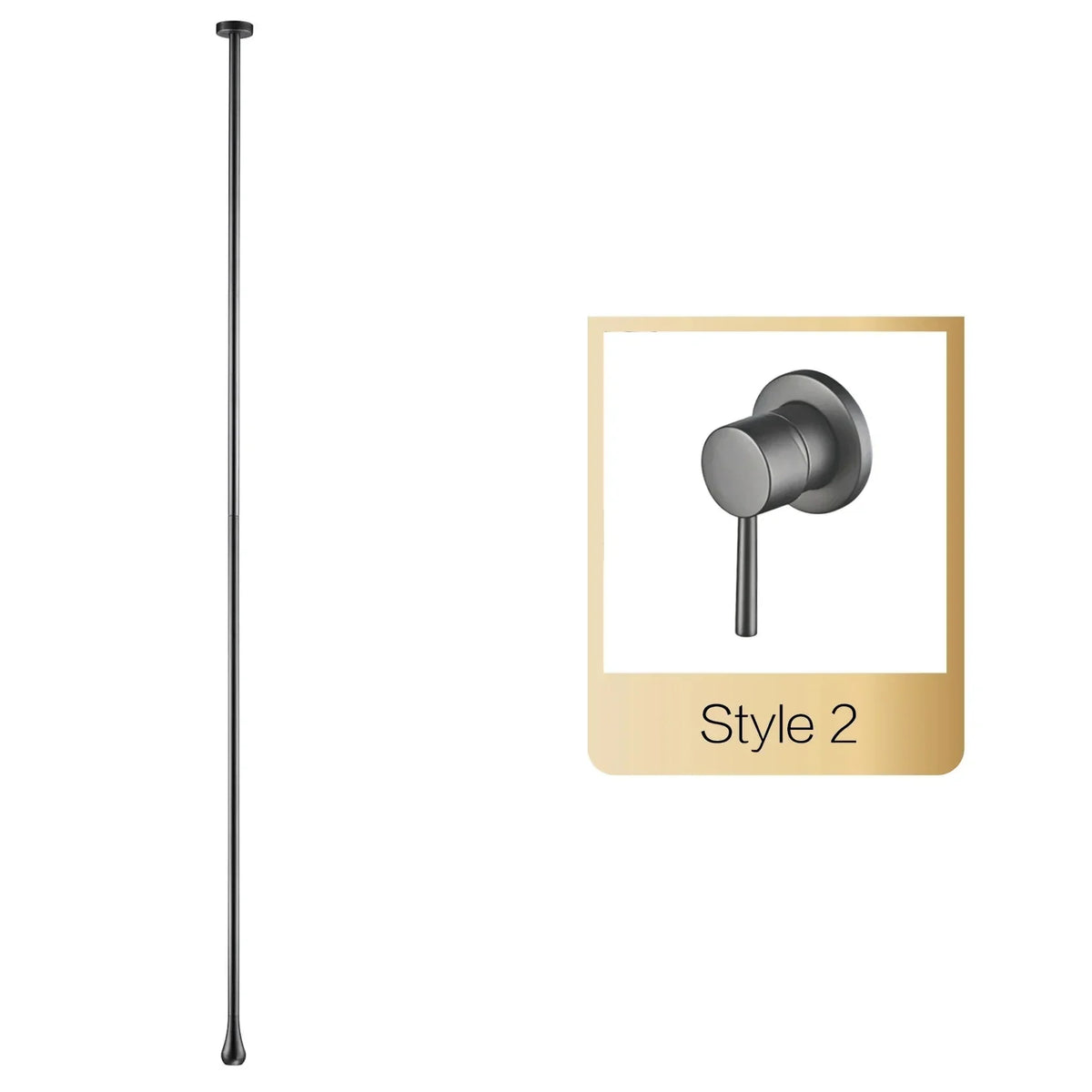 Premium messing wandkraan | Luxe voor moderne badkamers