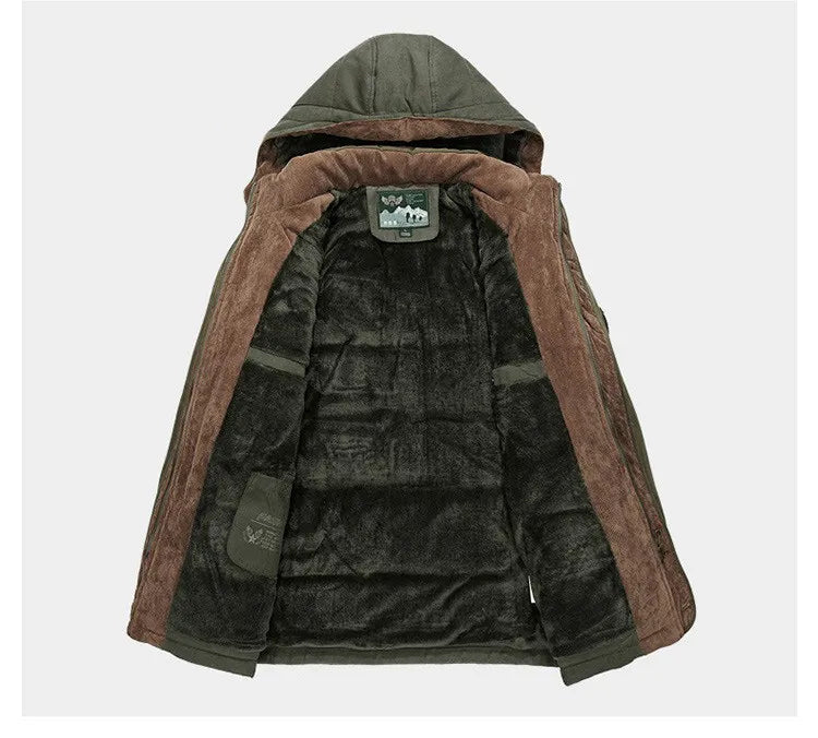 Thermische Parka Winterjas Met zachte Voering Voor Heren - Nordfall