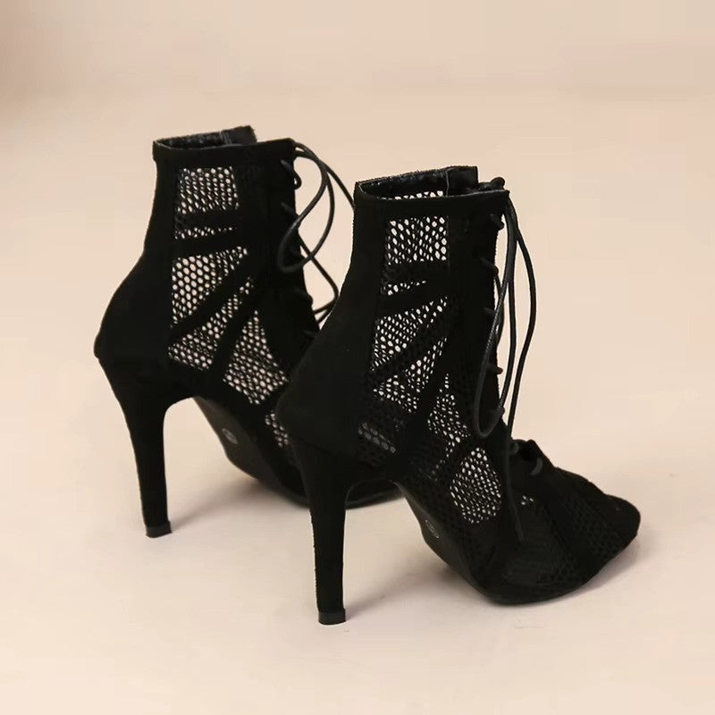 Sandalen met Hak en Enkelband