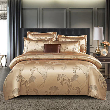 SatinDeluxe - Luxe Jacquard Dekbedovertrek voor Optimaal Comfort