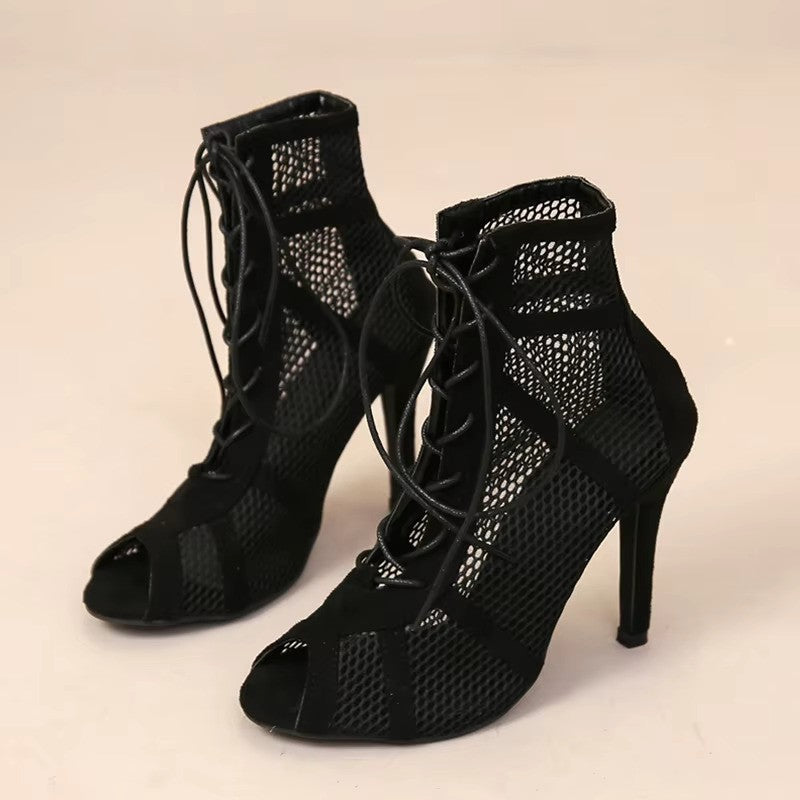 Sandalen met Hak en Enkelband