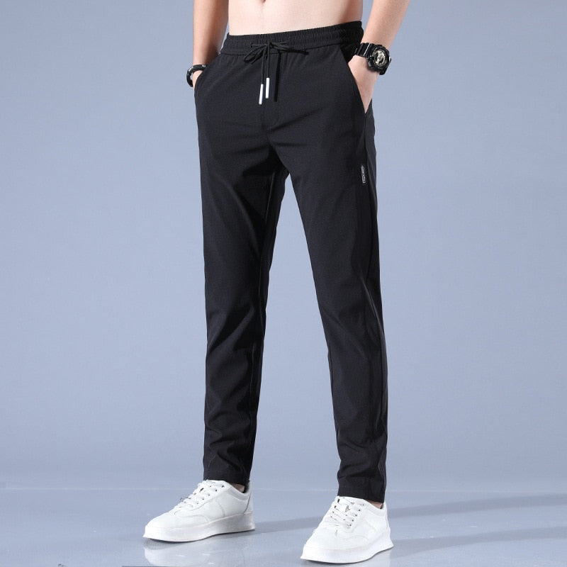Samuel – Ice Silk Slim Fit Broek voor Heren