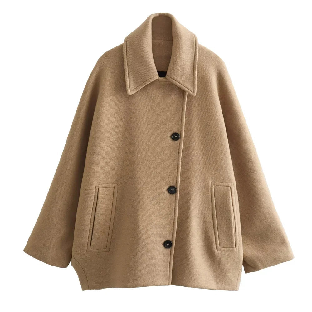 Trendy Dames Jas Voor De herfst & Winter - Noa