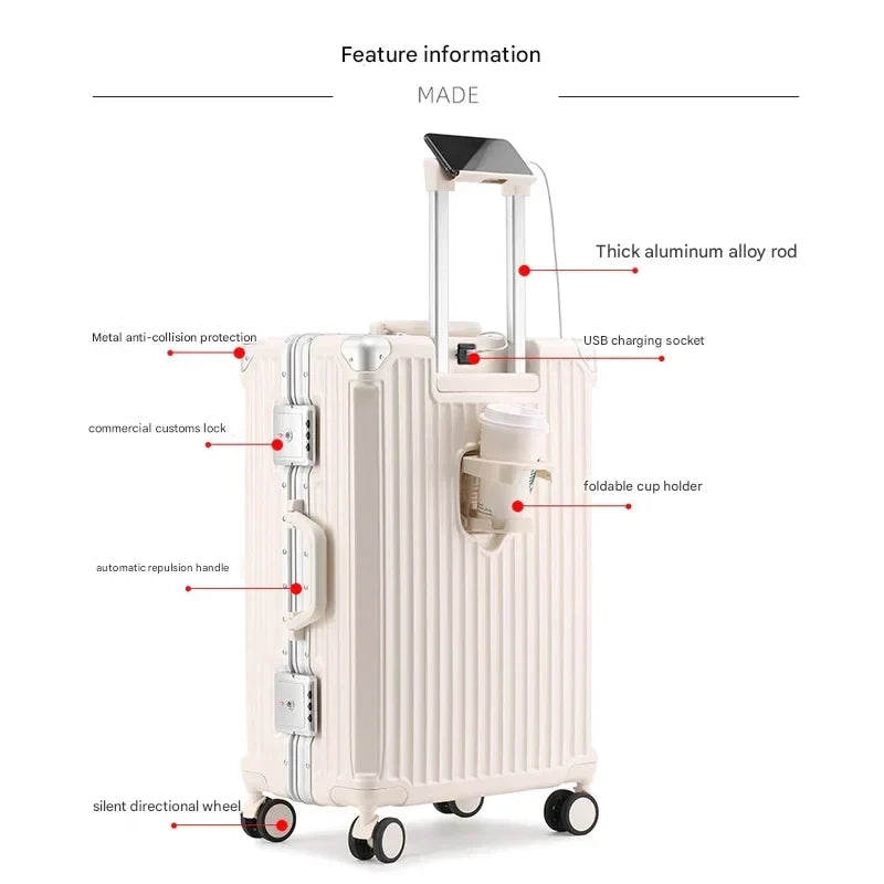 Harde Koffer met Aluminium Frame – Tallinn
