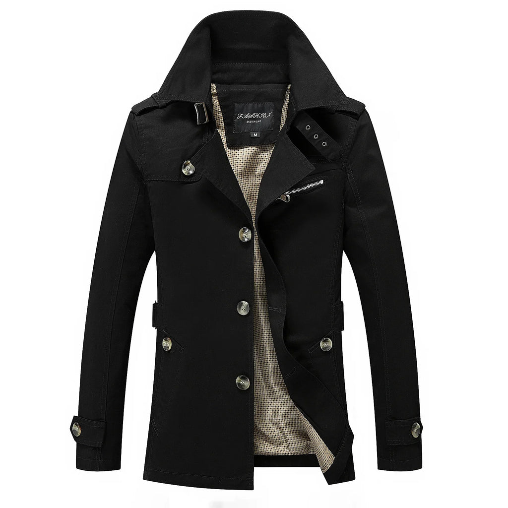 Short premium Trenchcoat Heren Jas - Hugo