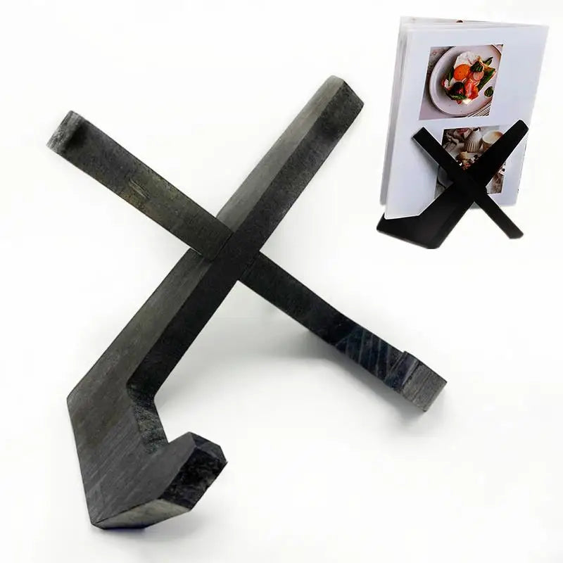 WoodStick - Handige houten standaard voor (kook)boeken Of Tablet