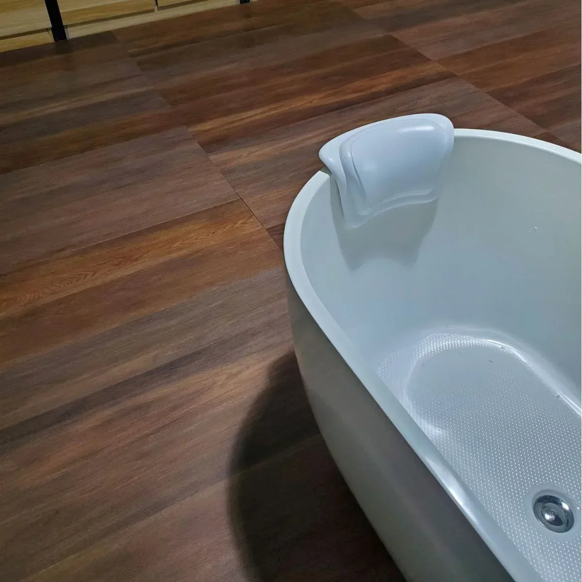 HydroLuxe Antislip Badkussen met siliconenspons & PU-hoes