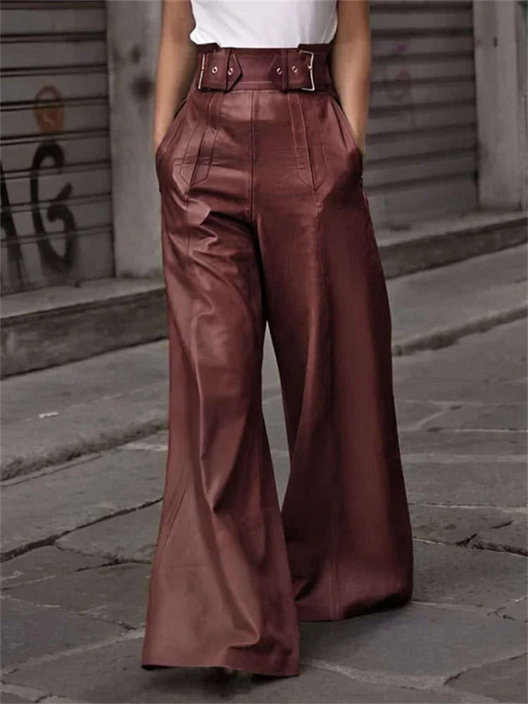 Broek met hoge taille voor dames