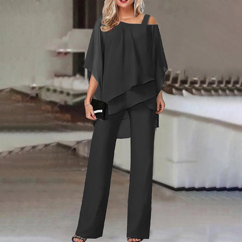 Sienna – Cold-Shoulder Jumpsuit voor dames