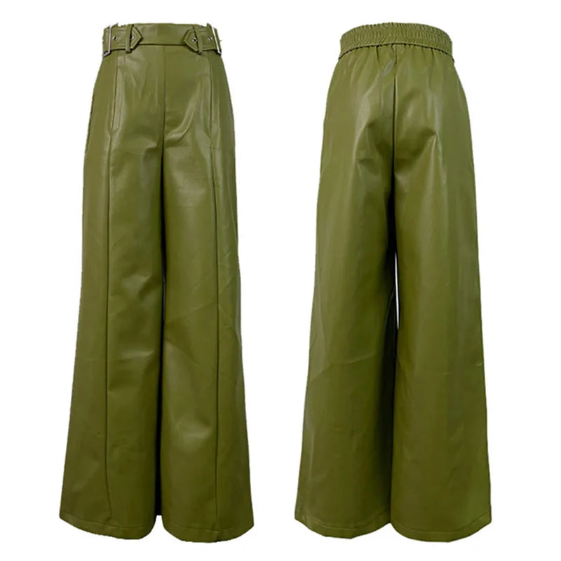Broek met hoge taille voor dames