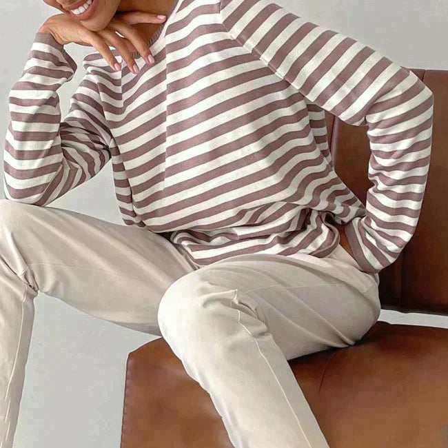 Gestreepte Sweatshirt Dames