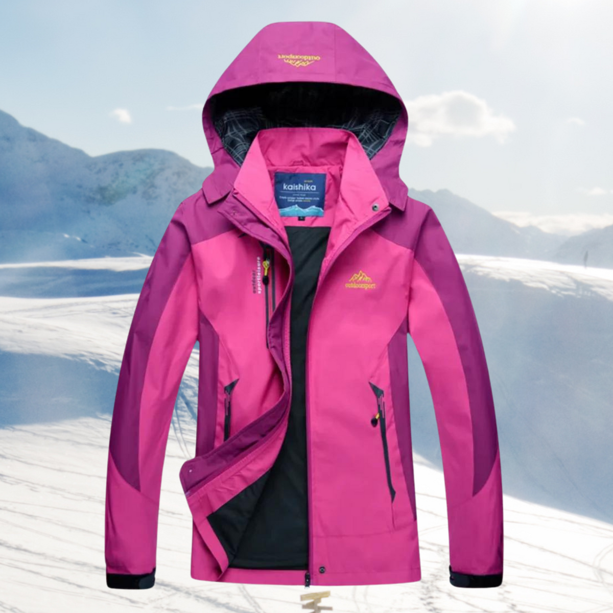 Evara - wind- en waterdichte outdoorjas voor dames