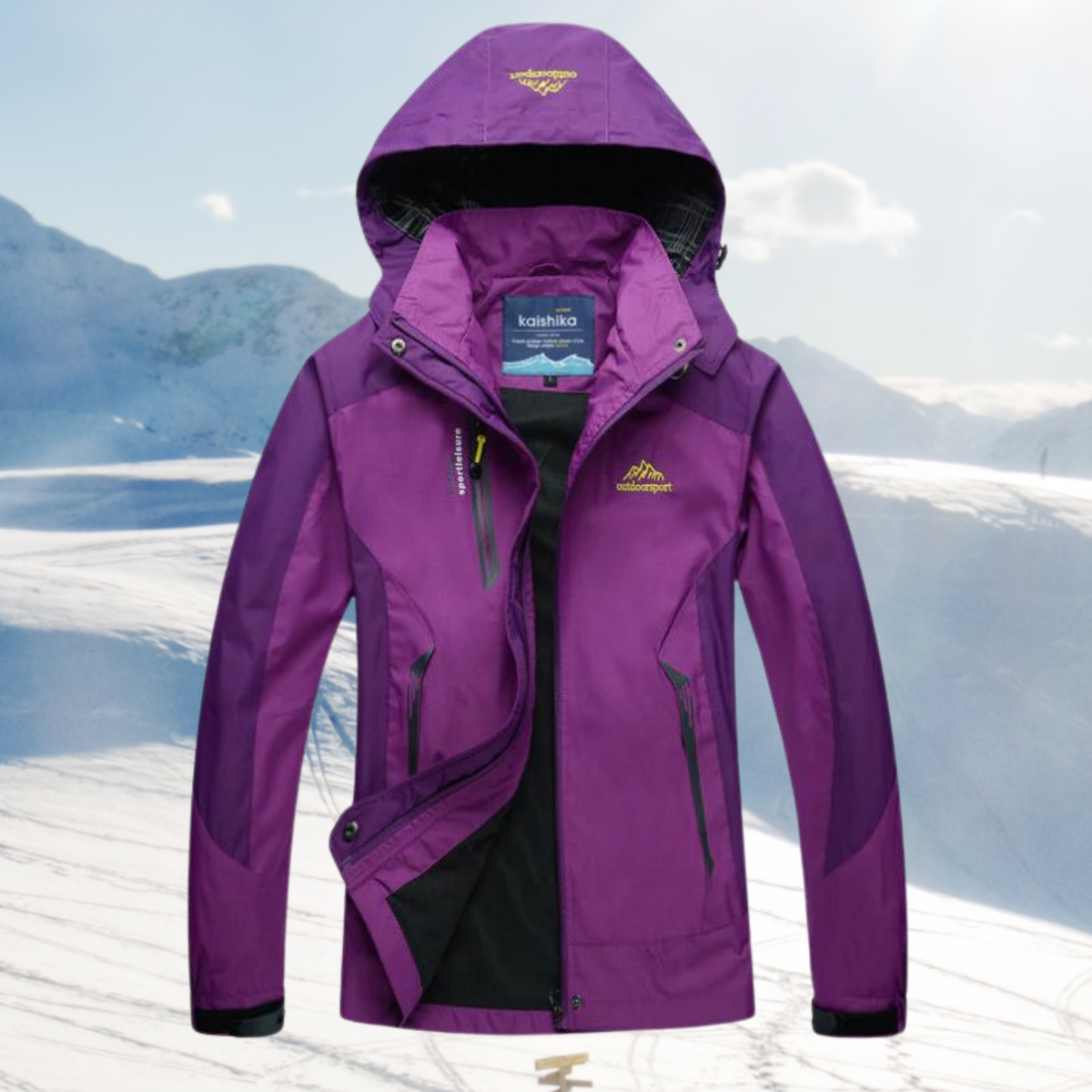 Evara - wind- en waterdichte outdoorjas voor dames