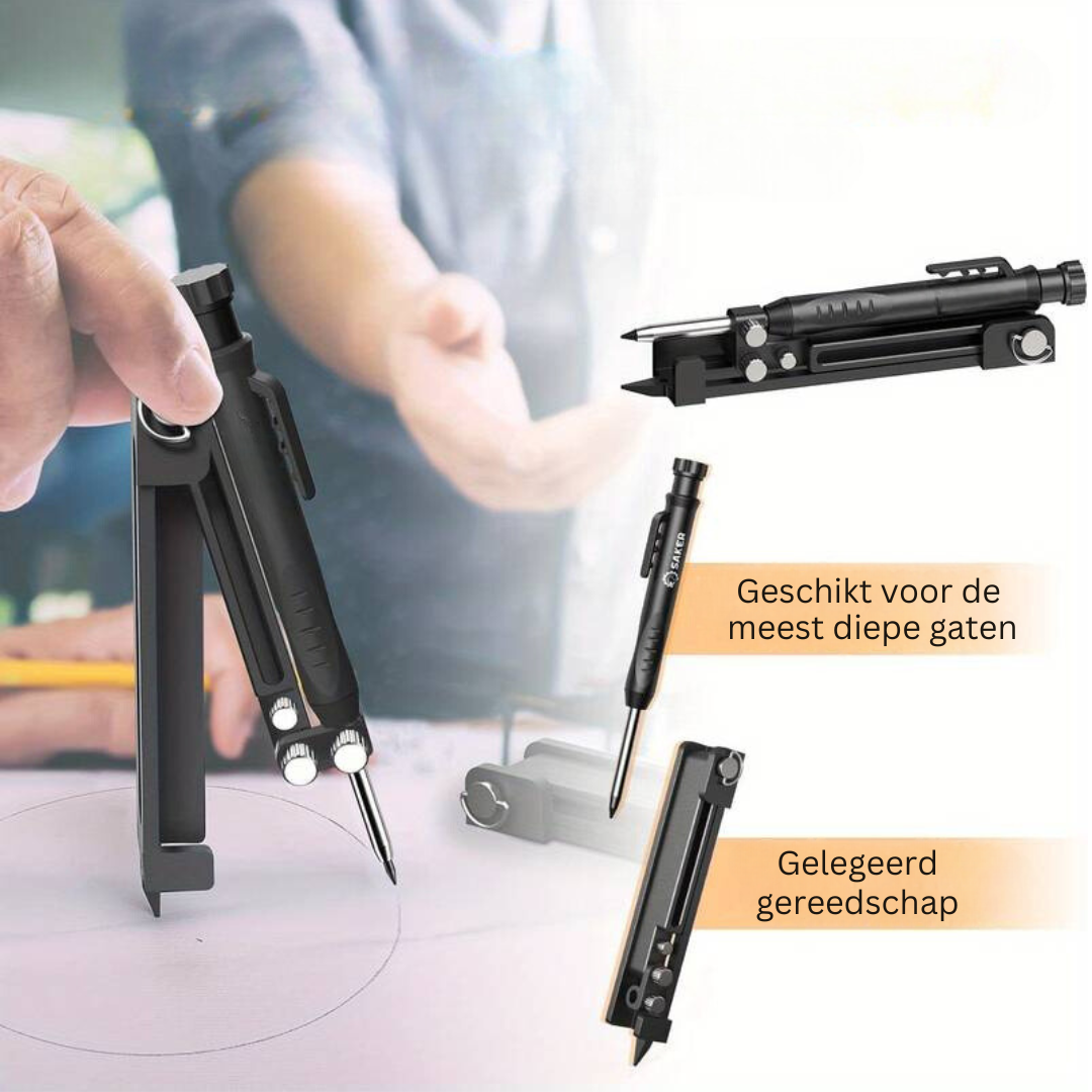 Multitool voor zagen, snijden en slijpen