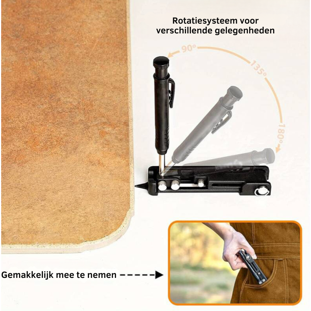 Multitool voor zagen, snijden en slijpen