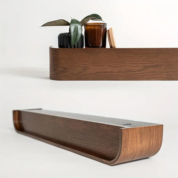 NordicHide Rack Wandkapstok met plank & verborgen haken