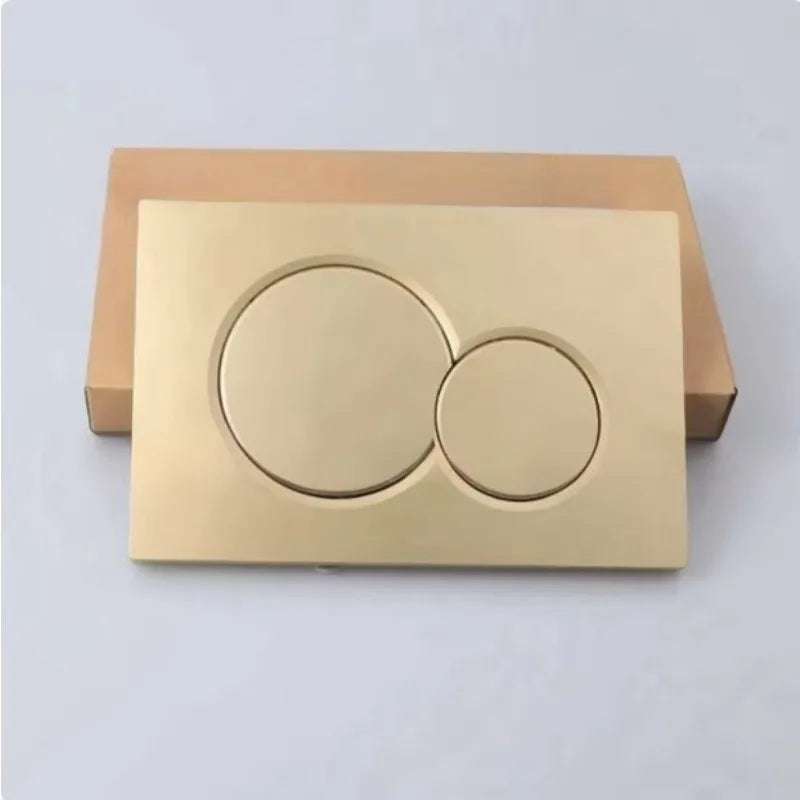Dubbele spoelknop | Voor Geberit Sigma UP300/UP320/UP720 | Goud