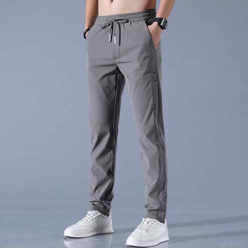 Samuel – Ice Silk Slim Fit Broek voor Heren