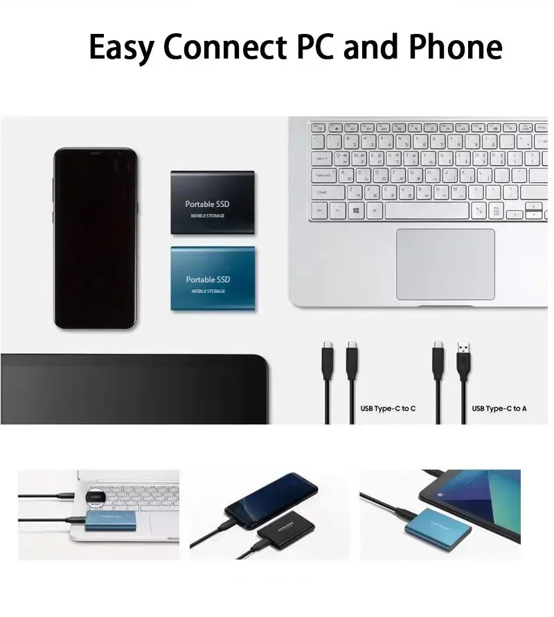 Externe SSD voor laptop en pc