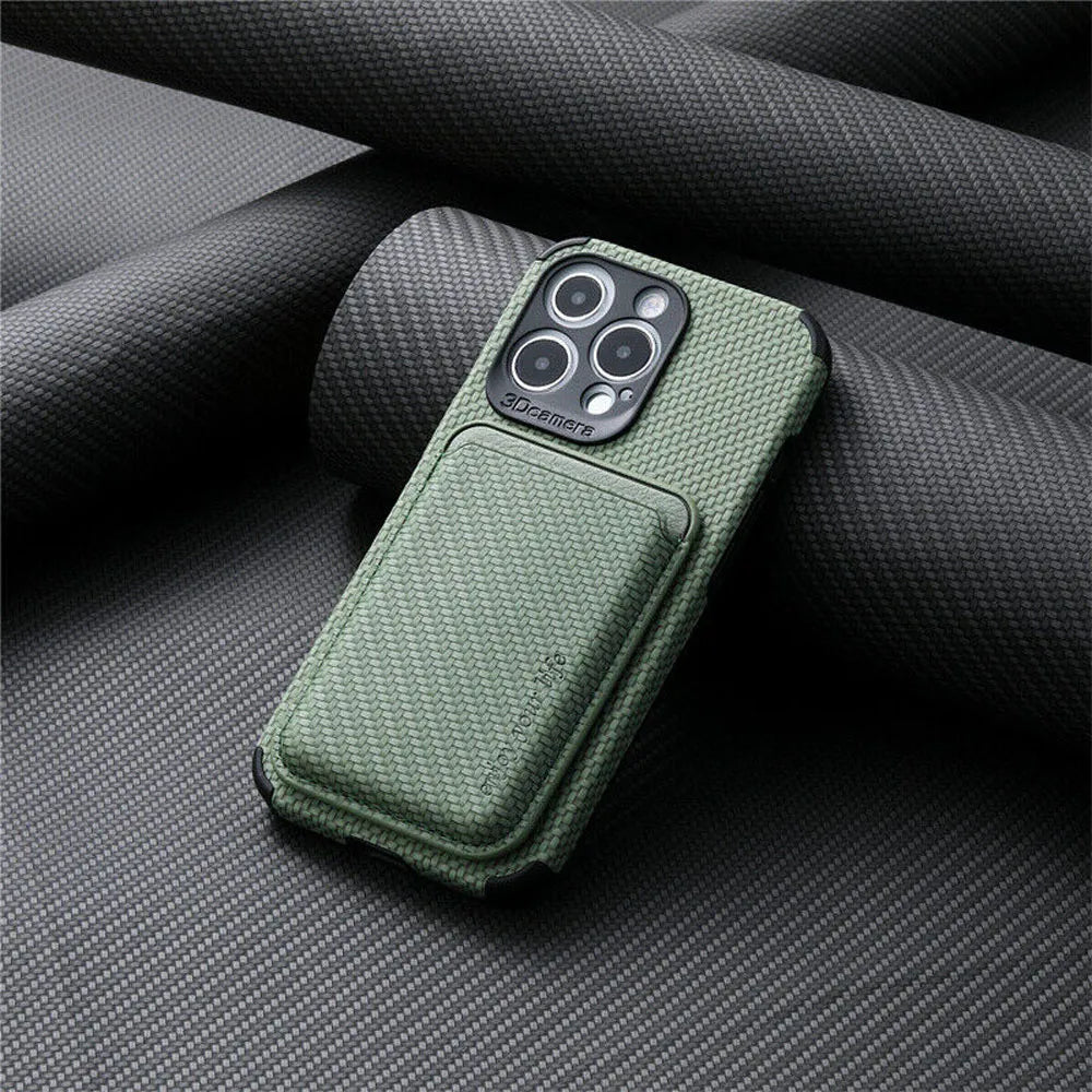 AuraSafe - Portemonneehoesje - FiberGuard - Carbonvezel - Elegant & Beschermend
