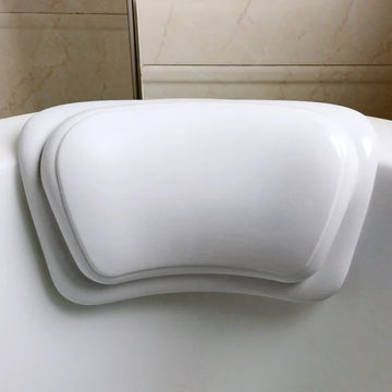 HydroLuxe Antislip Badkussen met siliconenspons & PU-hoes