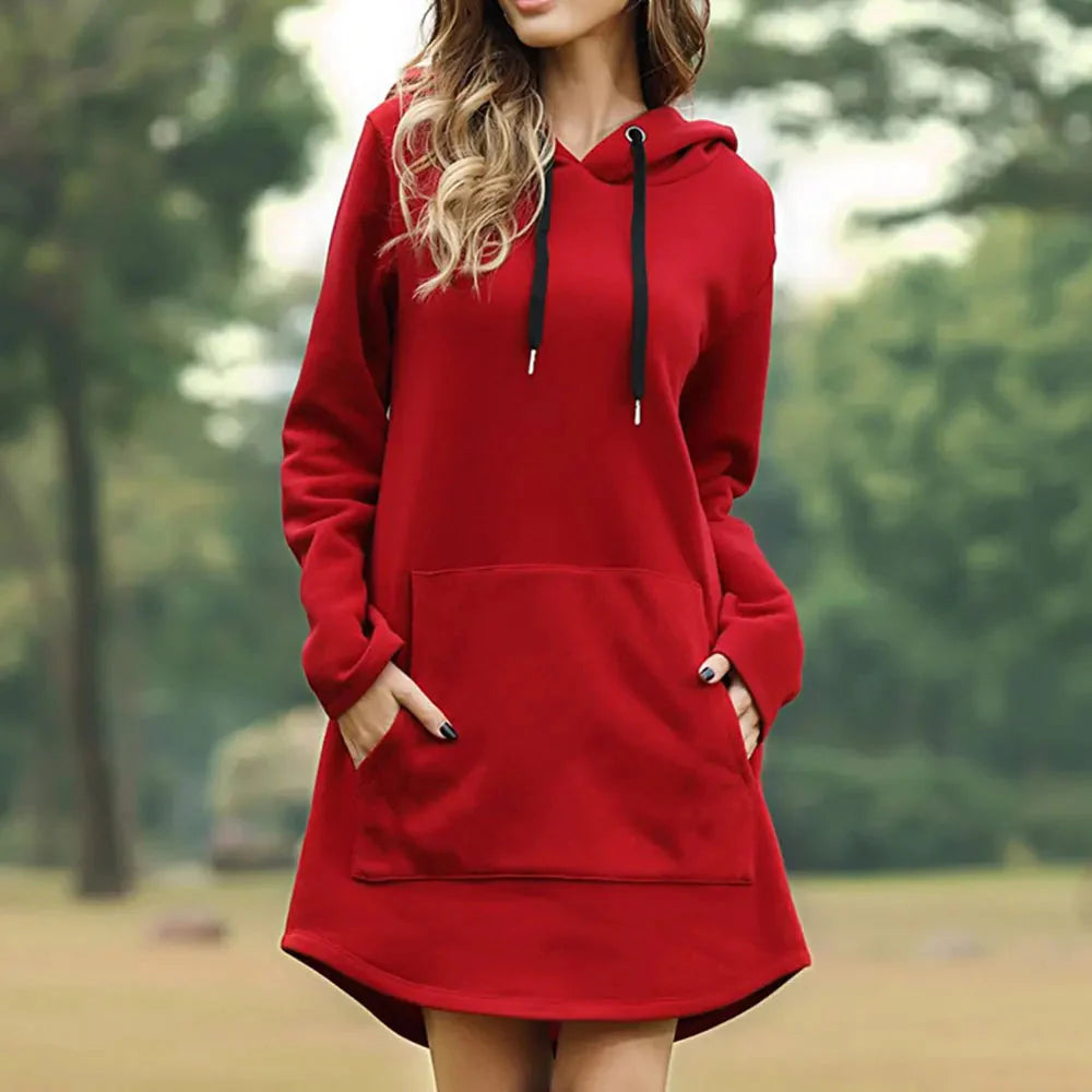 Comfortabel Hoodie lang Voor Dames - Manon