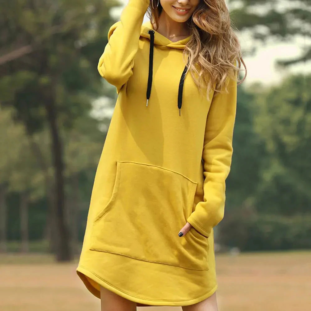 Comfortabel Hoodie lang Voor Dames - Manon